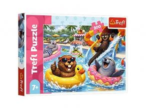 Állatok nyaraláson 200 db-os puzzle - Trefl