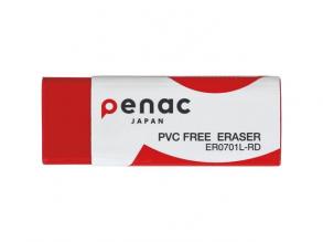 ICO: Penac forgács és PVC mentes radír piros színben 5,9x2,1x1cm