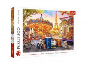 Kirándulás Párizsban 500 db-os puzzle - Trefl