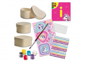 SES gyémántfestés fa ékszerdoboz