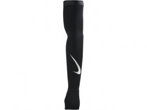 Nike Run Midweight Sleeves Black/Silver Nike EQ unisex fekete/fehér színű futó védőfelszerelés