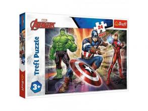 Marvel Bosszúállók Trio 24db-os Maxi puzzle - Trefl