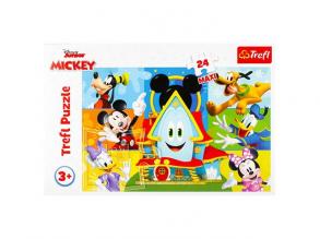 Mickey egér és barátai 24 db-os Maxi puzzle - Trefl