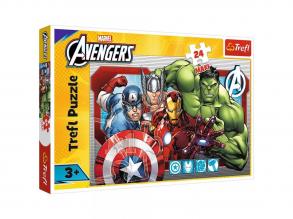 Marvel Bosszúállók 24 db-os maxi puzzle - Trefl