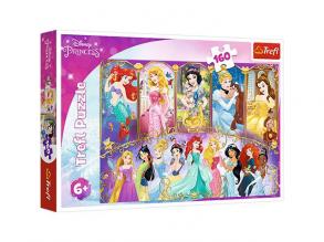 Disney Hercegnők: Portrék puzzle 160db-os - Trefl