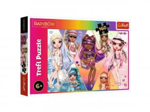Rainbow High barátnők 160 db-os puzzle - Trefl