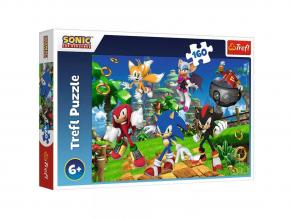Sonic a Sündisznó 160db-os puzzle - Trefl