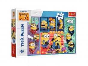 Gru 4 Minyon móka 160 db-os puzzle  Trefl