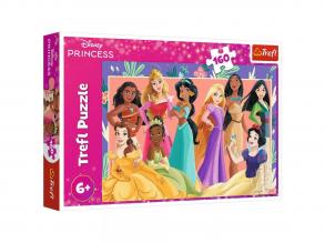 Disney hercegnők csoportképe 160 db-os puzzle - Trefl