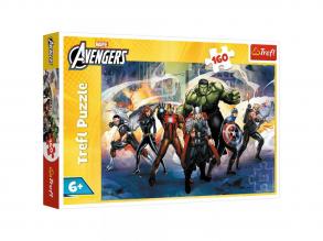 Bosszúállók a csapat 160 db-os puzzle - Trefl