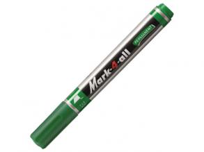 Stabilo: Mark-4-All vágott hegyű alkoholos filc zöld színben