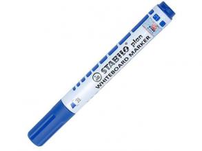 Stabilo: Plan WhiteBoard marker vágott hegyű táblafilc kék színben