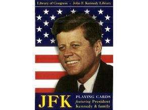 JFK-Kennedy 1x55 lapos römi kártya - piatnik