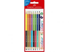 Faber-Castell: Bicolor színes ceruza szett 8db-os