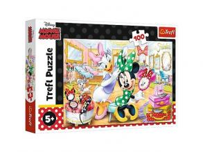 Daisy és Minnie szépségszalonban puzzle 100 db-os - Trefl