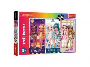 Rainbow High barátnők 100 db-os puzzle - Trefl
