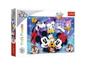 Boldog Disney mesehősök 100 db-os puzzle - Trefl