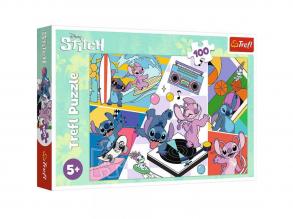 Disney Lilo & Stitch emlékei 100 db-os puzzle - Trefl