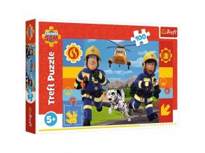 Sam a tűzoltó 100 db-os puzzle - Trefl