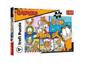 Lusta Garfield 100 db-os puzzle - Trefl