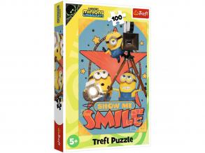 Minyonok 3 Mosolyogj! 100 db-os puzzle - Trefl