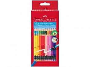 Faber-Castell: Radíros színes ceruza szett 24db-os készlet