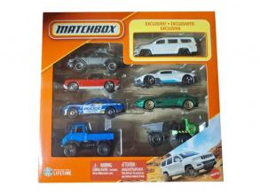 Matchbox: 8db-s kisautó szett exkluzív 2022 Jeep Wagoneer autóval - Mattel