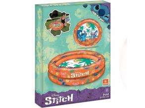 Disney Stitch 2 gyűrűs felfújható medence 100cm - Mondo Toys