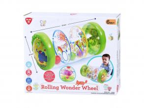 Play baba mászóhenger felfújható labdákkal, 43 cm