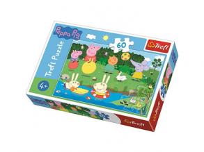 Peppa malac: Vidám vakáció puzzle 60db-os - Trefl