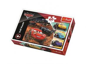 Verdák 3: Villám McQueen és barátai puzzle 60db-os - Trefl