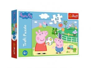 Peppa malac: Móka a barátokkal puzzle 60db-os - Trefl