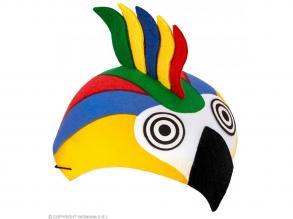 Papagáj sapka filcből