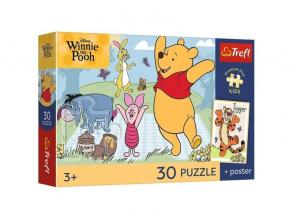 Micimackó és barátai 30db-os prémium puzzle - Trefl