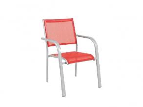 Karfás piros szék Alcamo