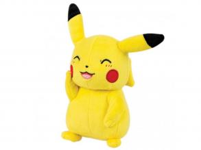 Pokemon plüssfigura, 20 cm, nevető Pikachu