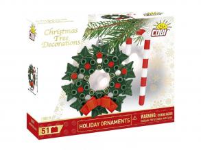 COBI: Ünnepi koszorú karácsonyfadísz építőjáték (20009)