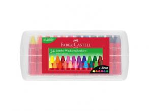 Faber-Castell: Jumbo háromszögletű zsírkréta 24db-os szett