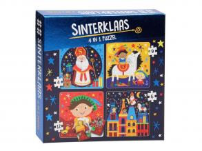 4in1 puzzle Télapós témában