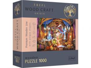 Wood Craft: Mágikus szoba 1000db-os prémium fa puzzle - Trefl