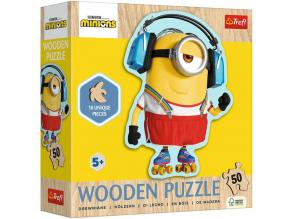 Minyonok 50 db-os fa puzzle - Trefl