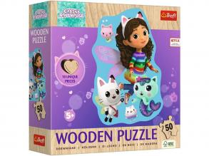 Gabi babaháza kontúros 50db-os fa puzzle - Trefl