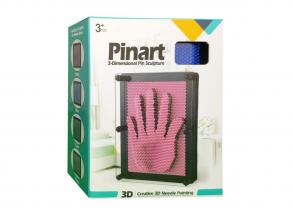 3D-s tüskés képkészítő kreatív szett, kék, 20 x 15 cm