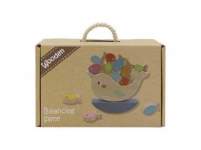 Fa egyensúlyozó játék, narvál