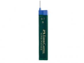 Faber-Castell: Super Polymer ironbetét 0,7mm, 12db-os, B