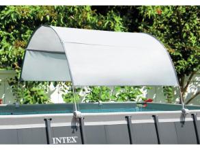 INTEX napvédő tető fémvázkeretes medencékhez (max. 274 cm)