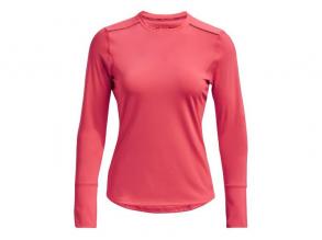 Ua Empowered Ls Crew Under Armour női pink színű futás pulóver