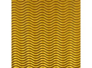 Arany dekor 3D hullámkarton B2 50x70cm 1db