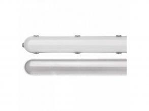 LED lámpatest , 35 Watt , 120 cm , kompakt armatúra , por- és páravédett , IP66 , természetes fehér , EMOS