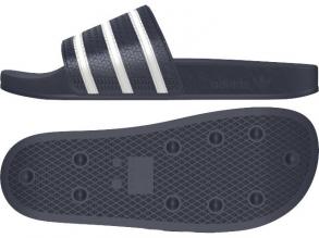 Adilette Adidas férfi Adiblu/fehér/Adiblu színű papucs